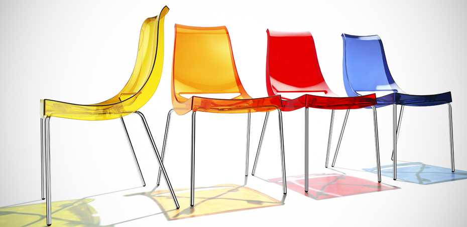 Chiacchiera Transparent Chair By Parri Design Marco Maran