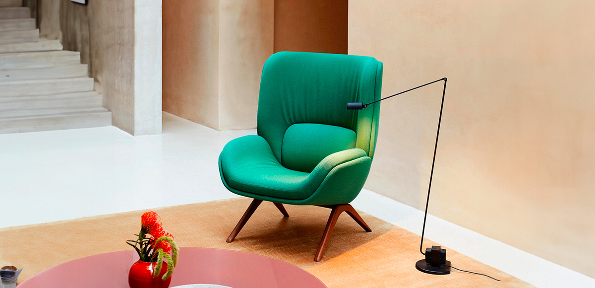 Lepal armchair by Arper, designer Doshi Levien: redefining comfort