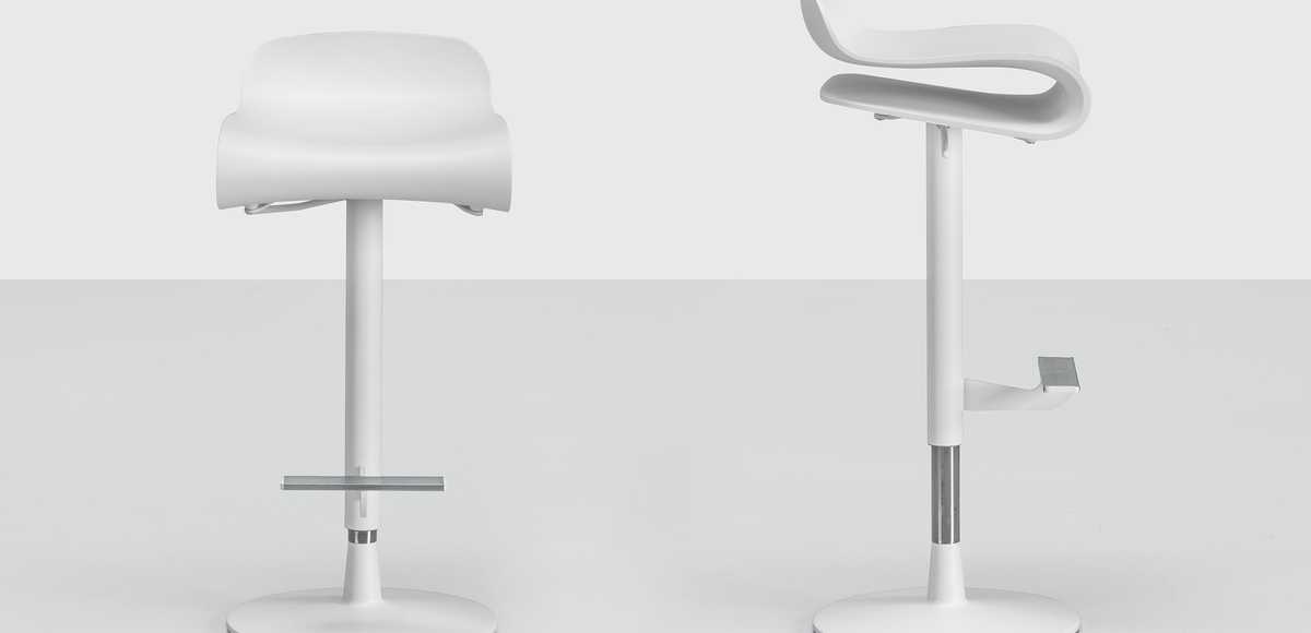 BCN barstool by Kristalia, design Harry&Camila