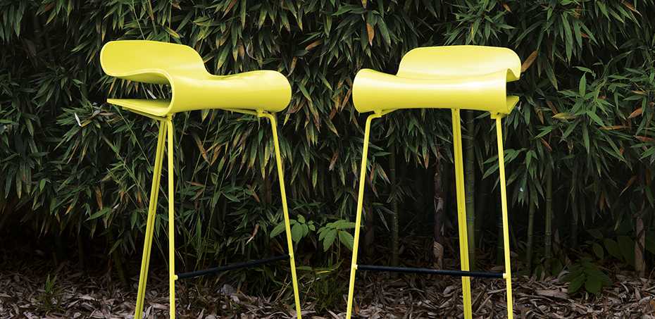 BCN barstool by Kristalia, design Harry&Camila