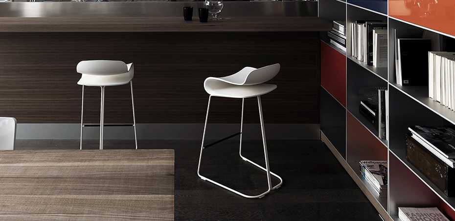 BCN barstool by Kristalia, design Harry&Camila