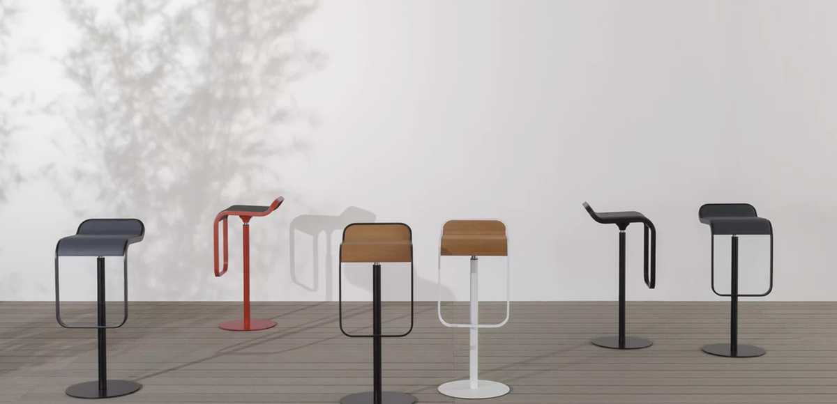 Lem Design Stool from La Palma, design Shin & Tomoko AZUMI