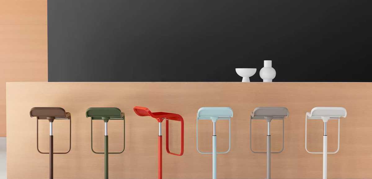 Lem Design Stool from La Palma, design Shin & Tomoko AZUMI