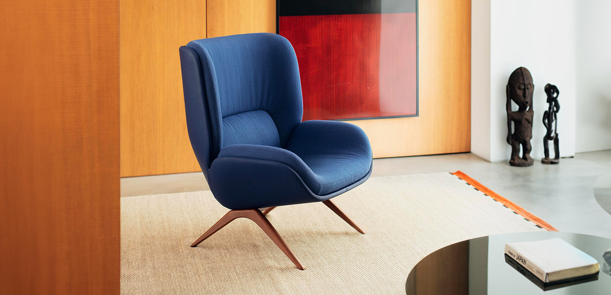 Lepal armchair by Arper, designer Doshi Levien: redefining comfort